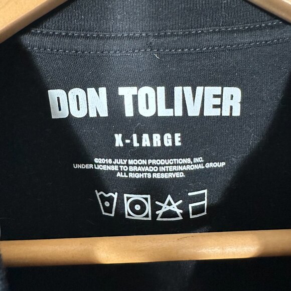 Don Toliver Psycho Tour Double Sided Long Sleeve T-shirt Size XL - Picture 3 of 6